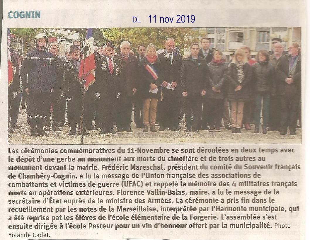 COGNIN 11 NOV 2019