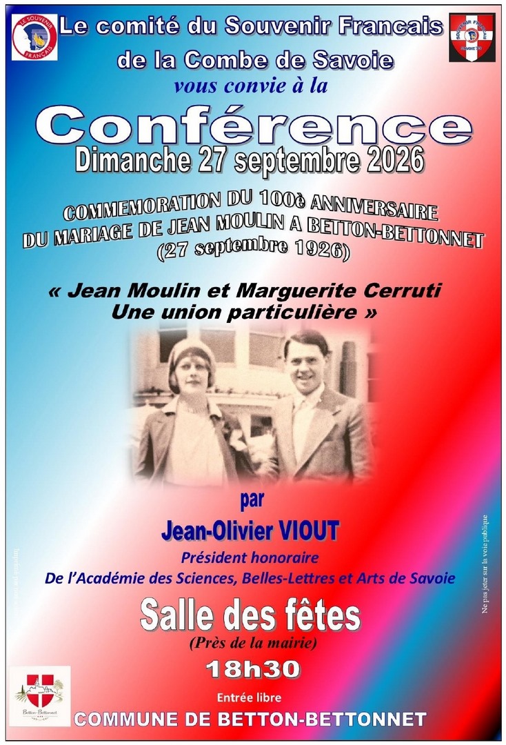 Conférence Jean Moulin 2026
