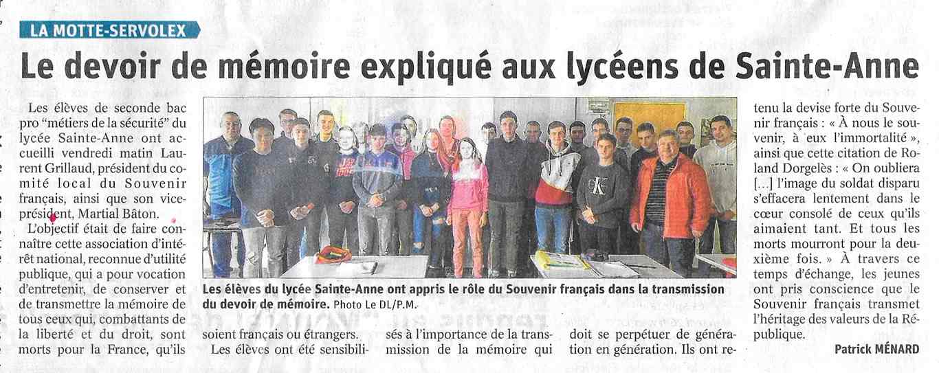 2020 Lycee Ste Anne DL du 10 02 2020